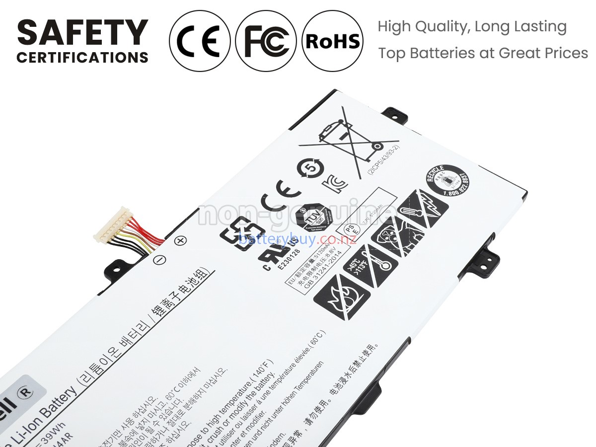 replacement Samsung NP940X3L-K02 battery