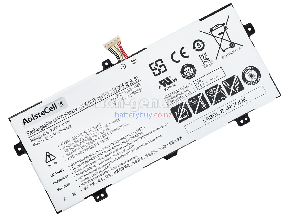 replacement Samsung NP940X3L-K02 battery