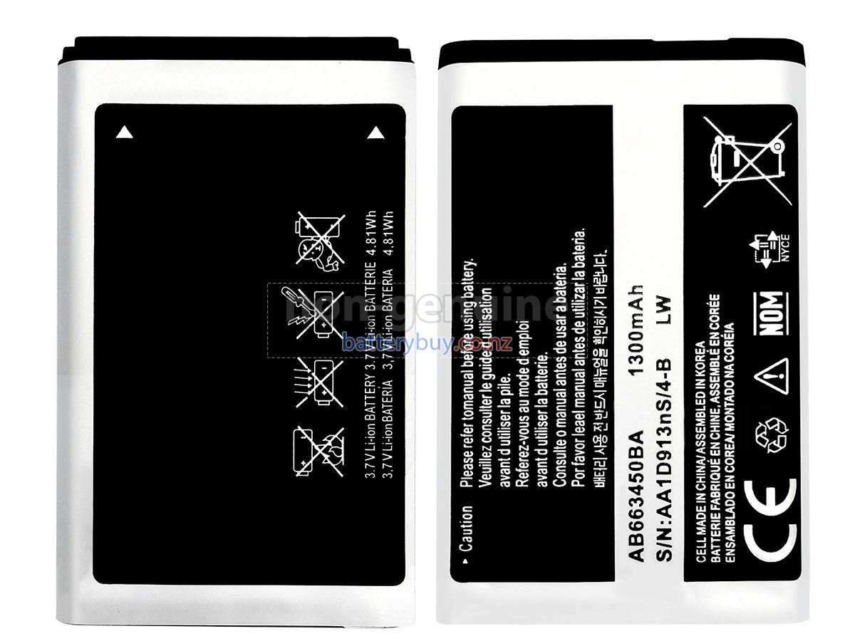 replacement Samsung SGH-A847 battery