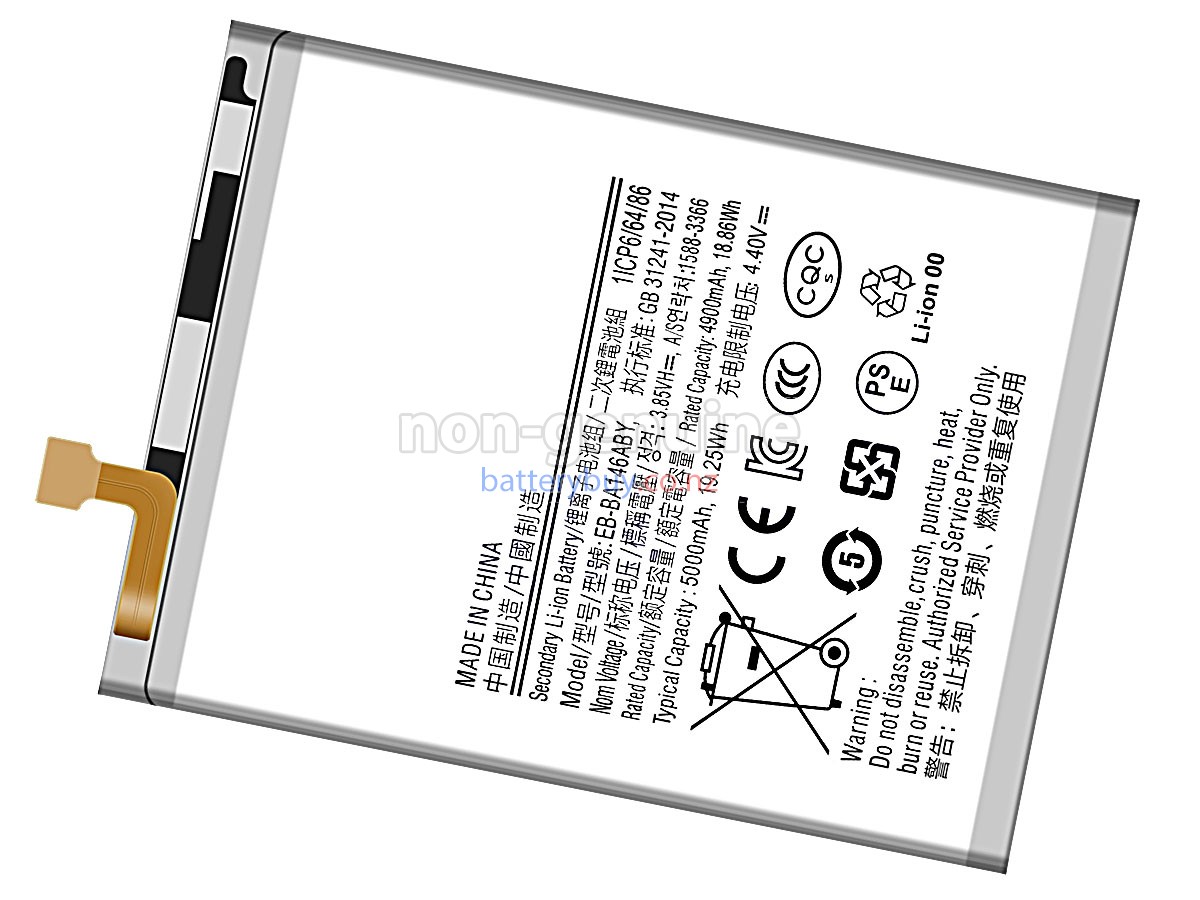 replacement Samsung SM-A146B battery
