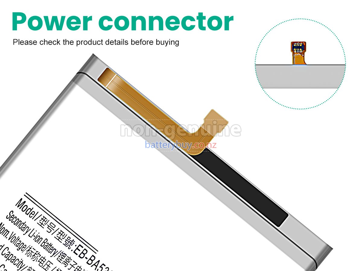 replacement Samsung EB-BA536ABY battery