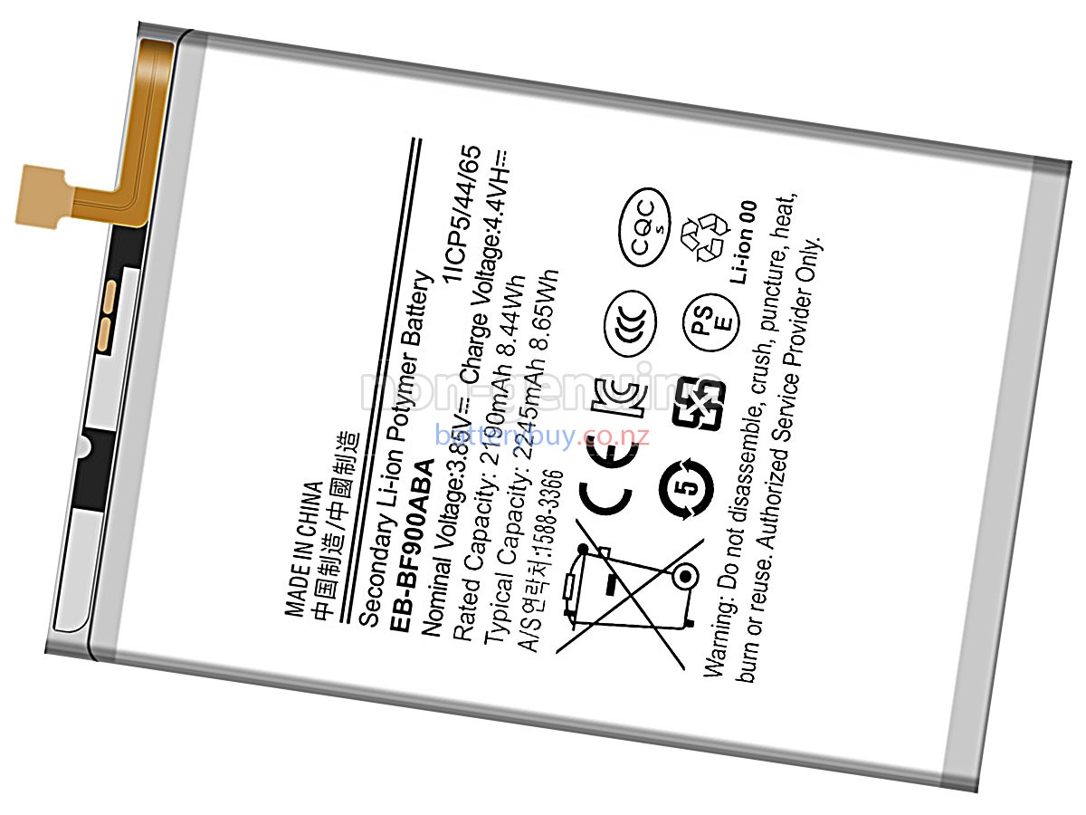 replacement Samsung EB-BF900ABA battery