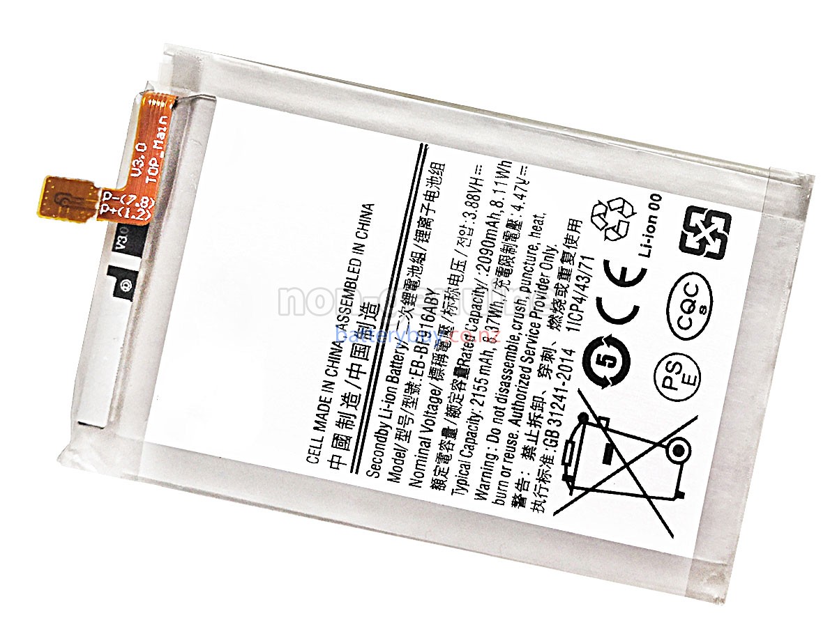 replacement Samsung SM-F916U battery