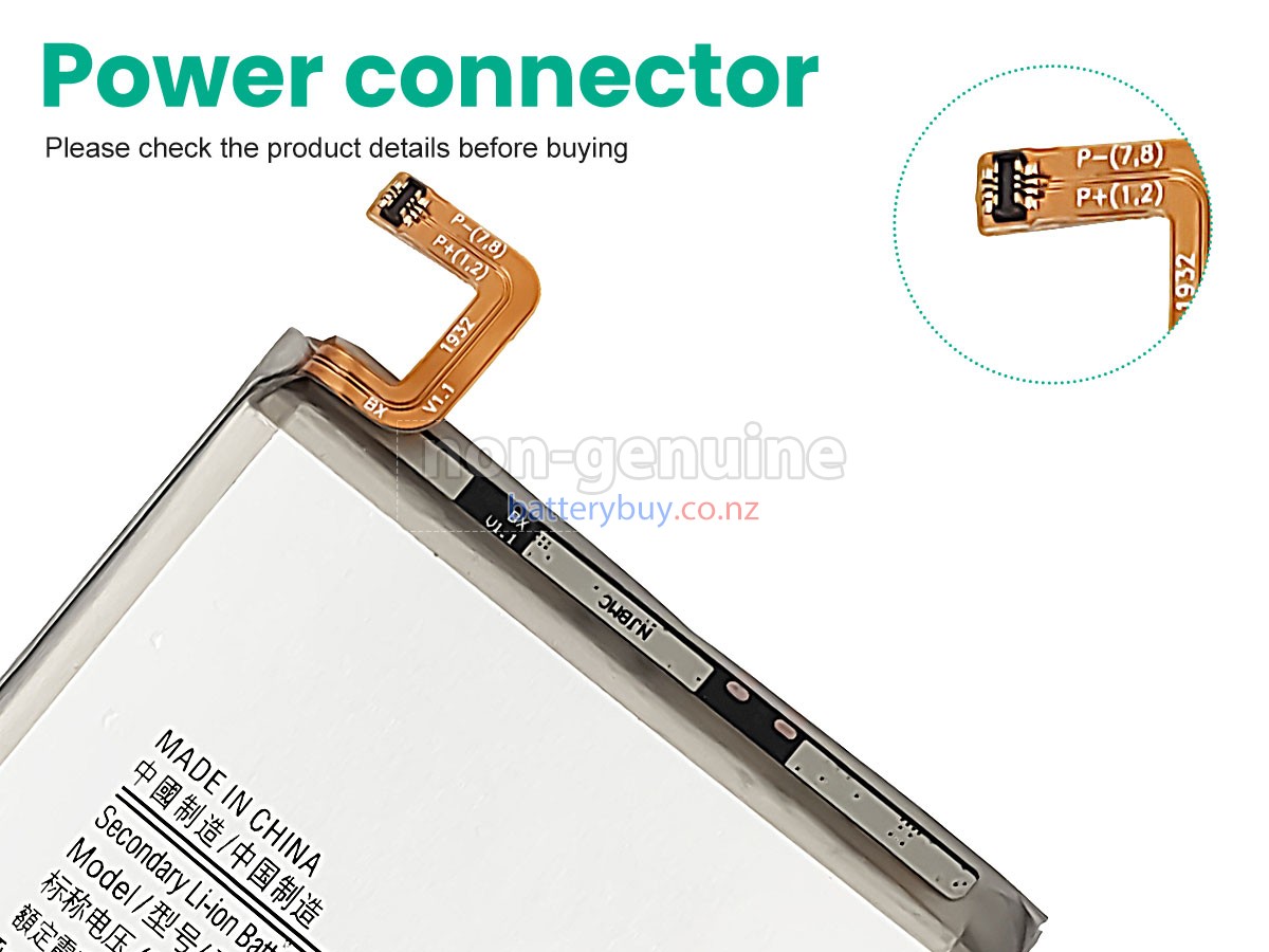 replacement Samsung SM-G9770 SM-G977U battery