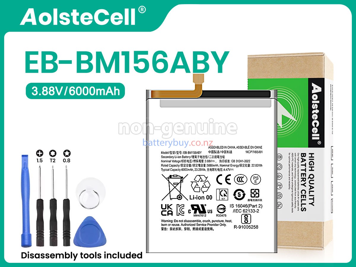 replacement Samsung GALAXY M35 SM-M356B battery