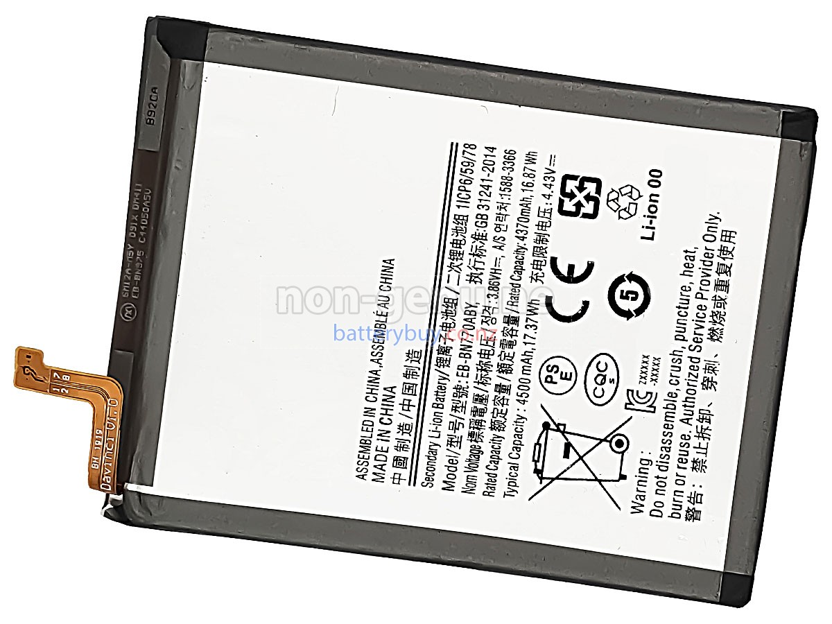 replacement Samsung EB-BN770ABY battery