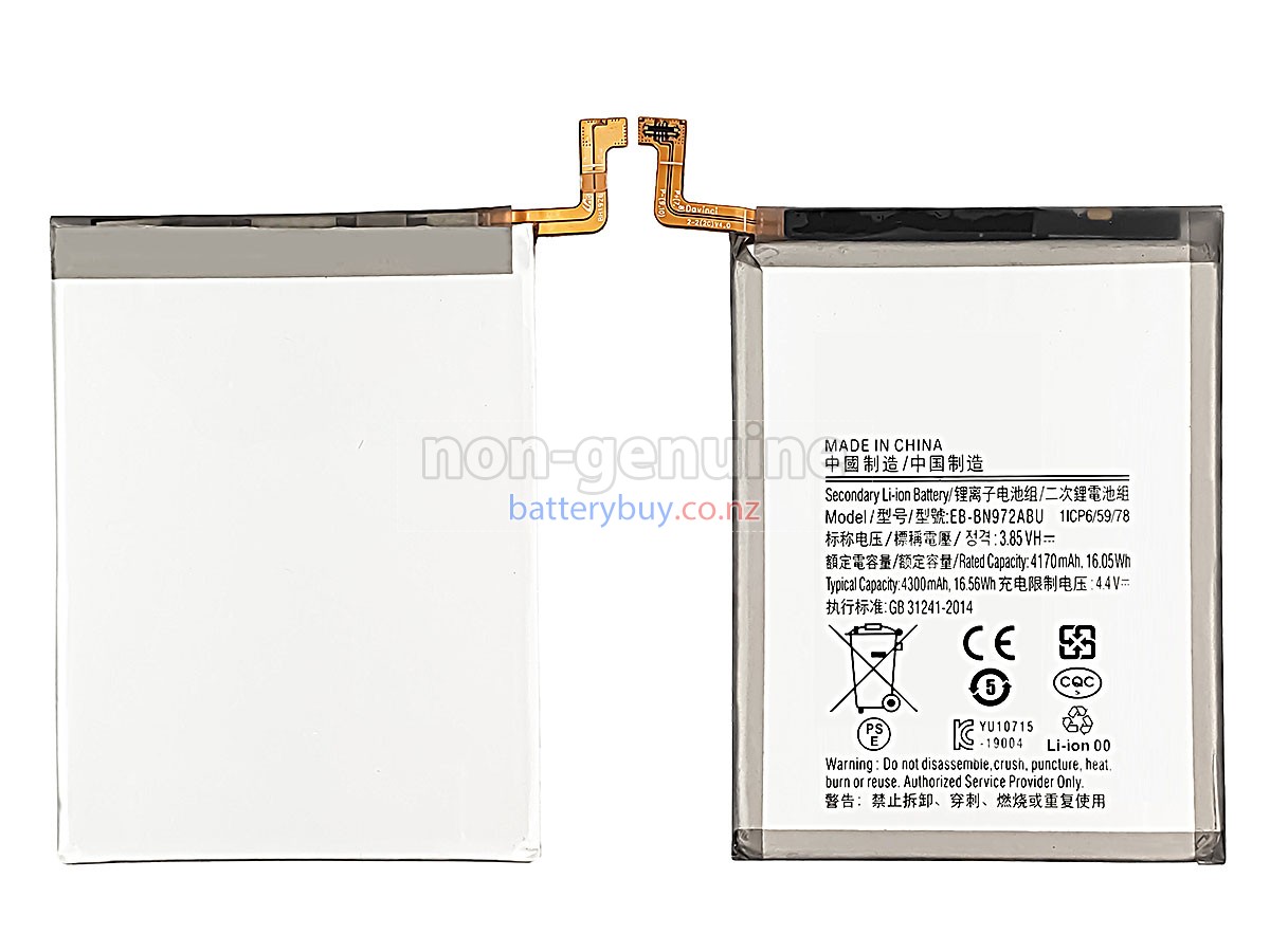 replacement Samsung NOTE 10 PLUS battery