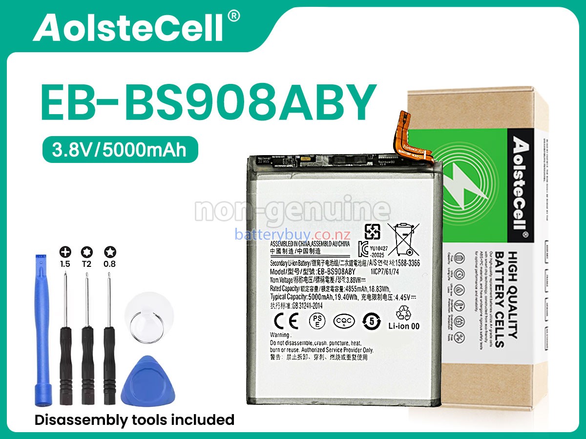 replacement Samsung GALAXY S22 ULTRA SM-S908E/DS battery