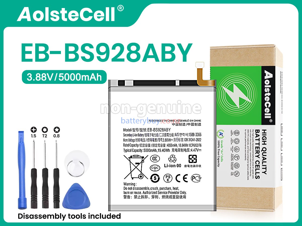 replacement Samsung GALAXY S24 ULTRA SM-S928U battery