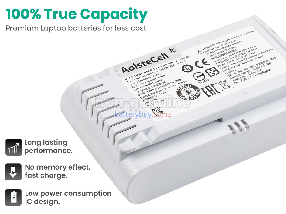 replacement Samsung JET 70 battery