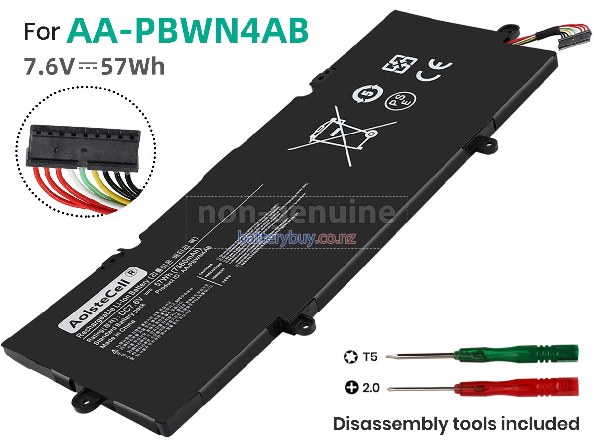 Battery for Samsung AAPBWN4AB laptop from New Zealand,Samsung AAPBWN4AB notebook battery