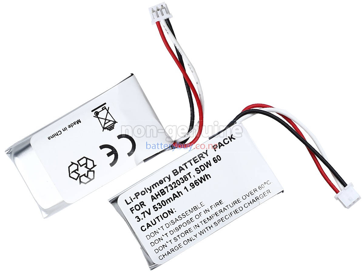 replacement Sennheiser SDW PRO 2 battery