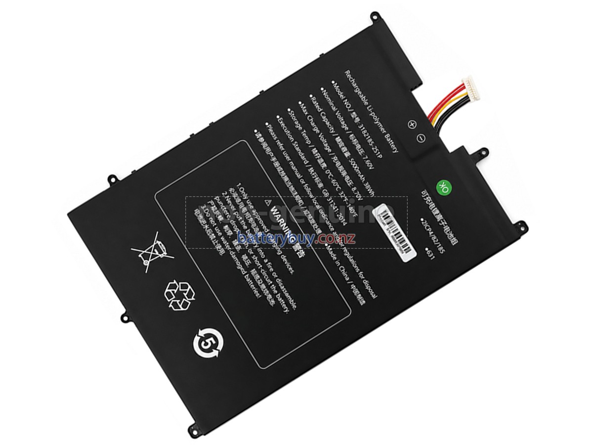 replacement Sgin 3182185-2S1P battery