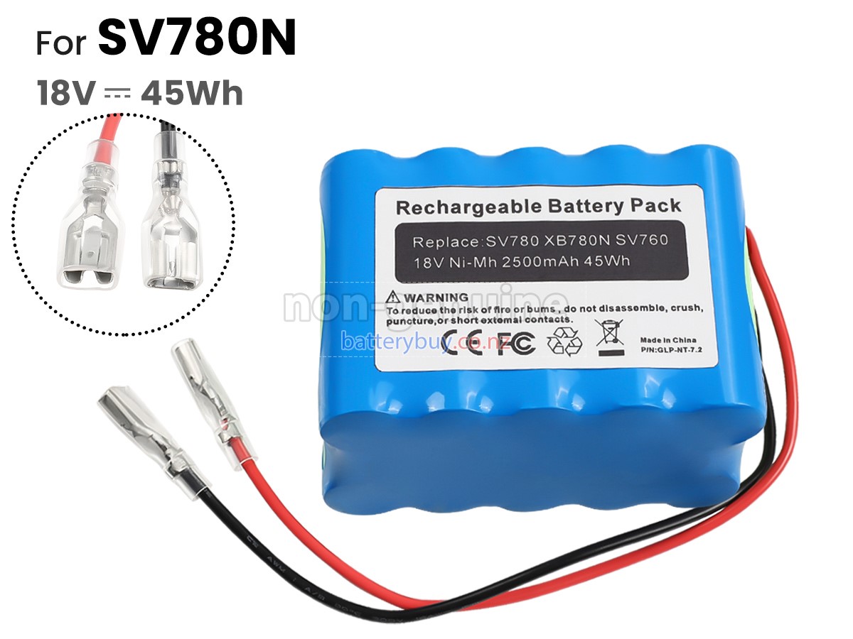 replacement Shark XB780N battery