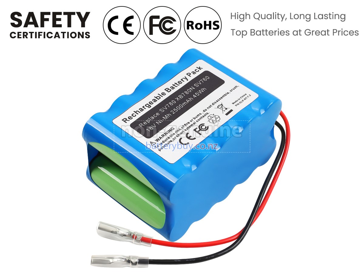 replacement Shark XB780N battery