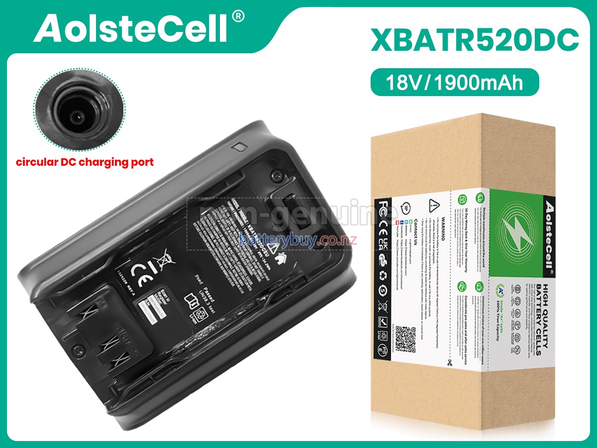 replacement Shark XBATR520DC battery
