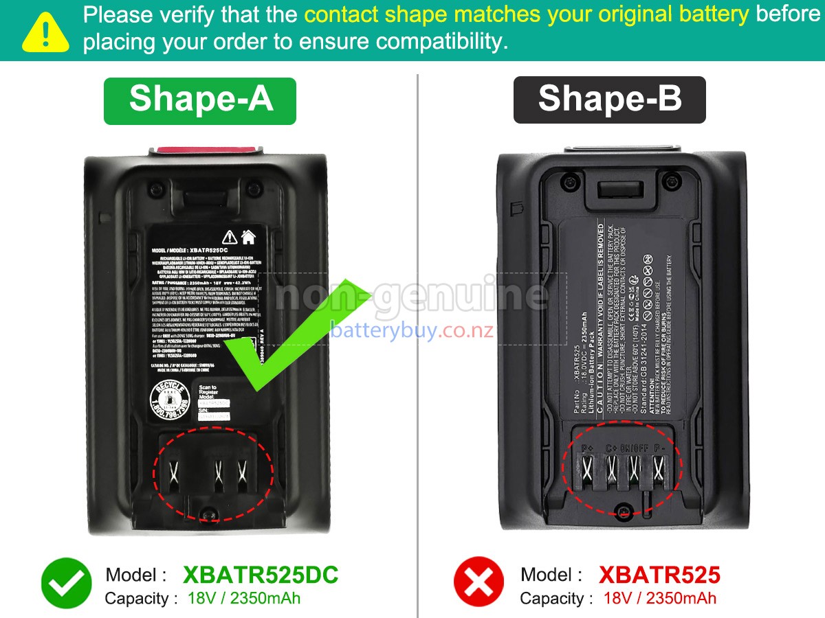 replacement Shark IW3110C battery