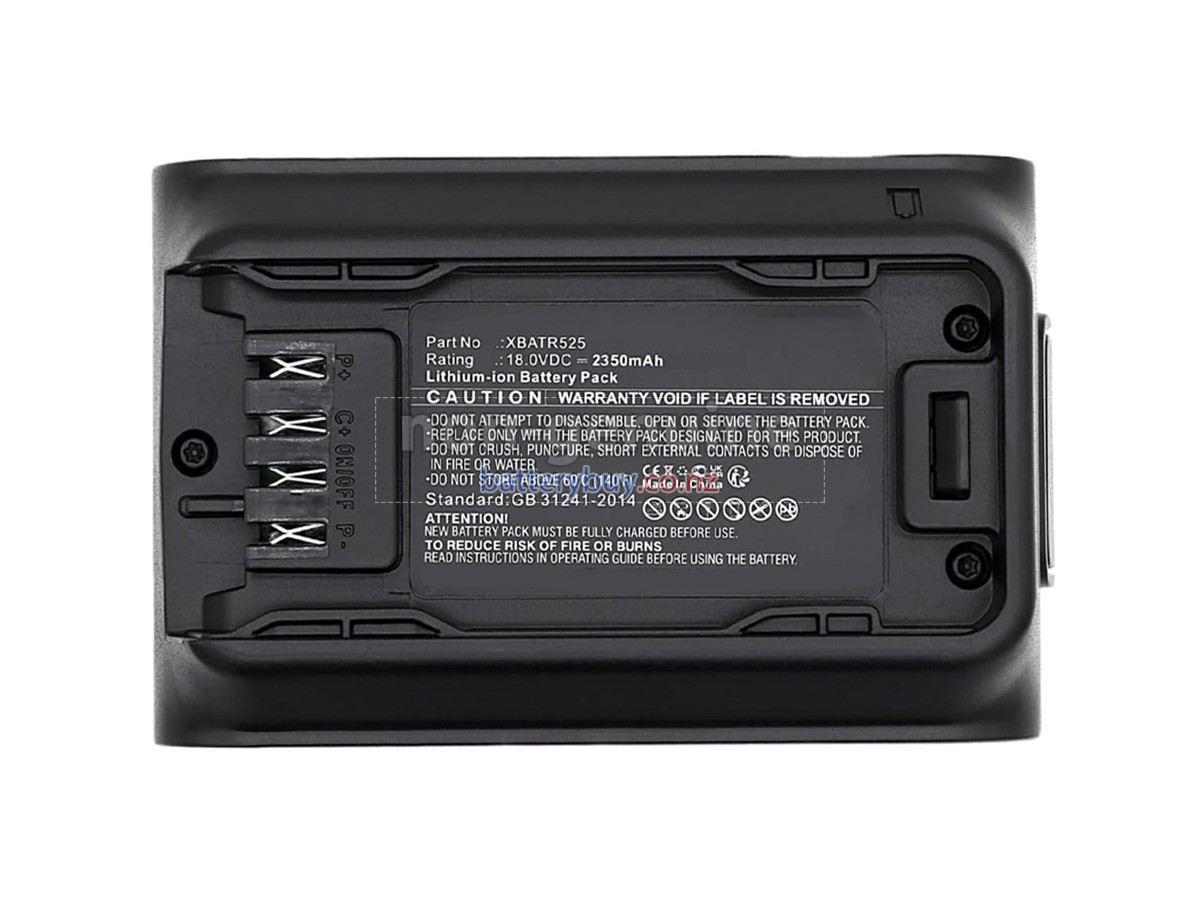 replacement Shark XBATR525SL battery