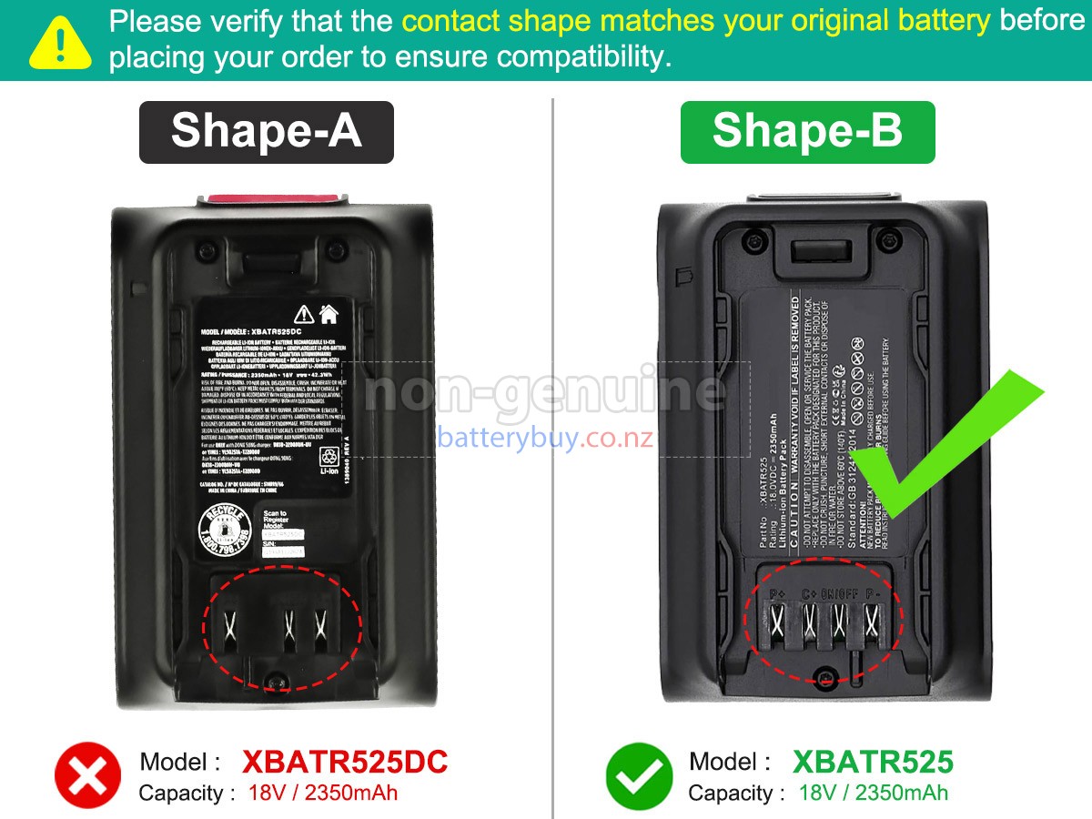 replacement Shark IW3110C battery