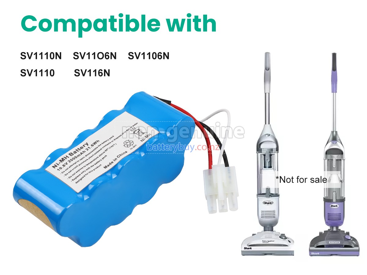 replacement Shark SV1110N battery