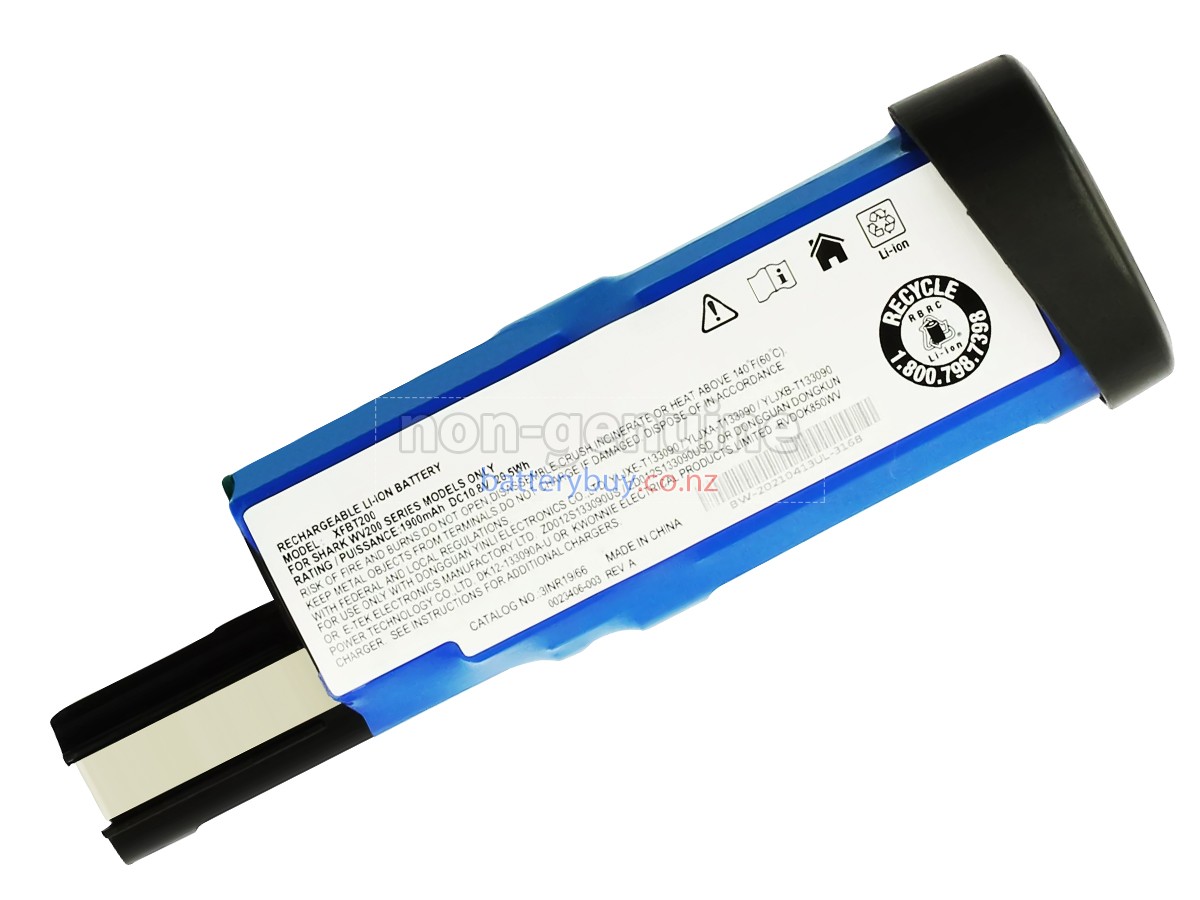 replacement Shark XFBT200 battery