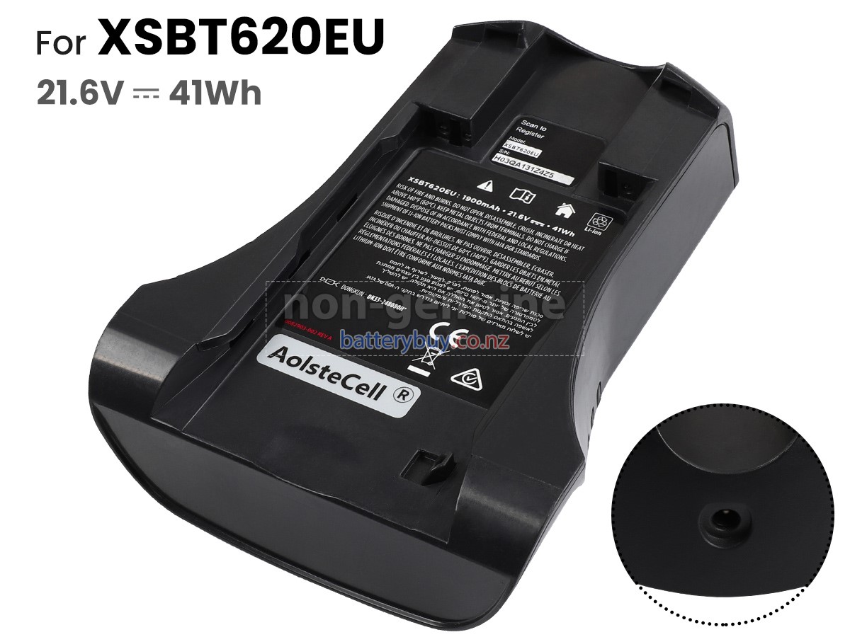 replacement Shark X3 battery