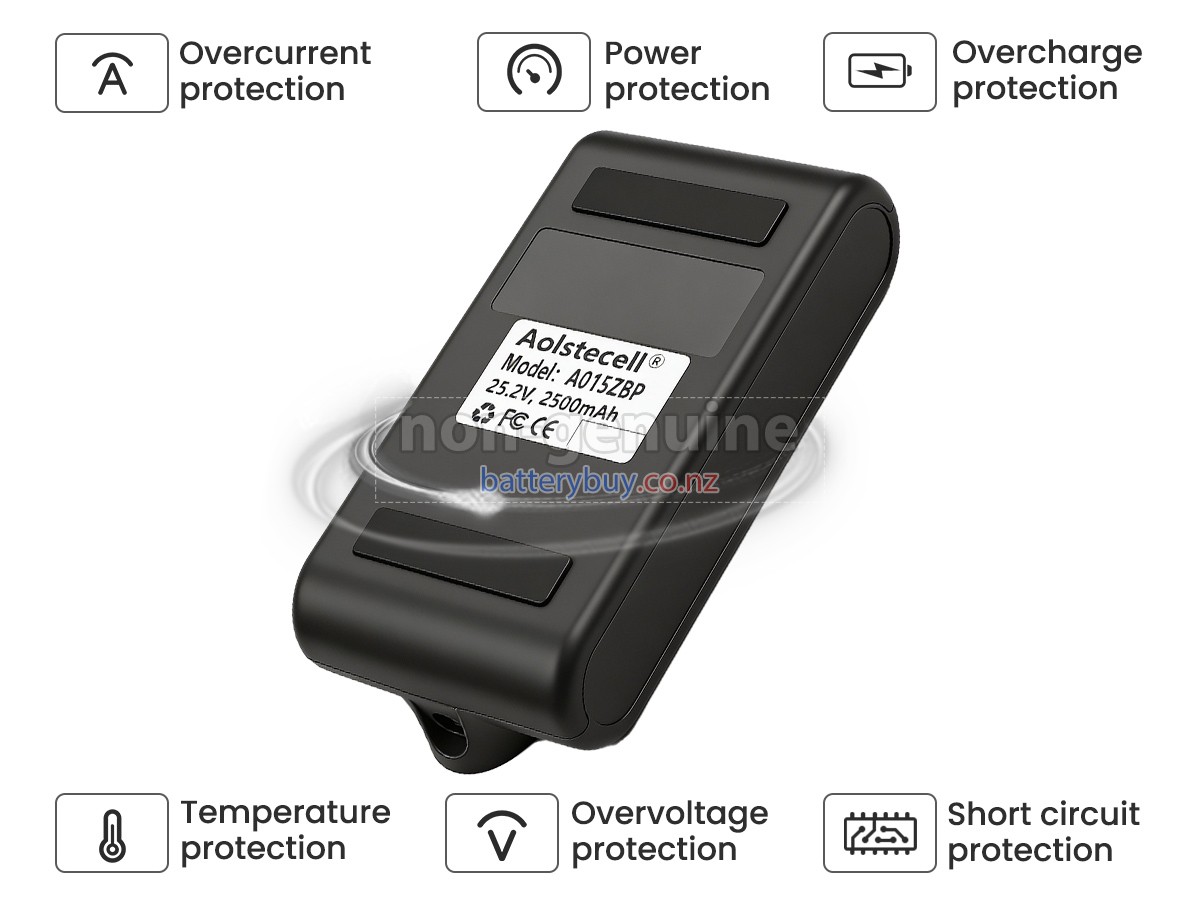 replacement Shunzao A015ZBP battery