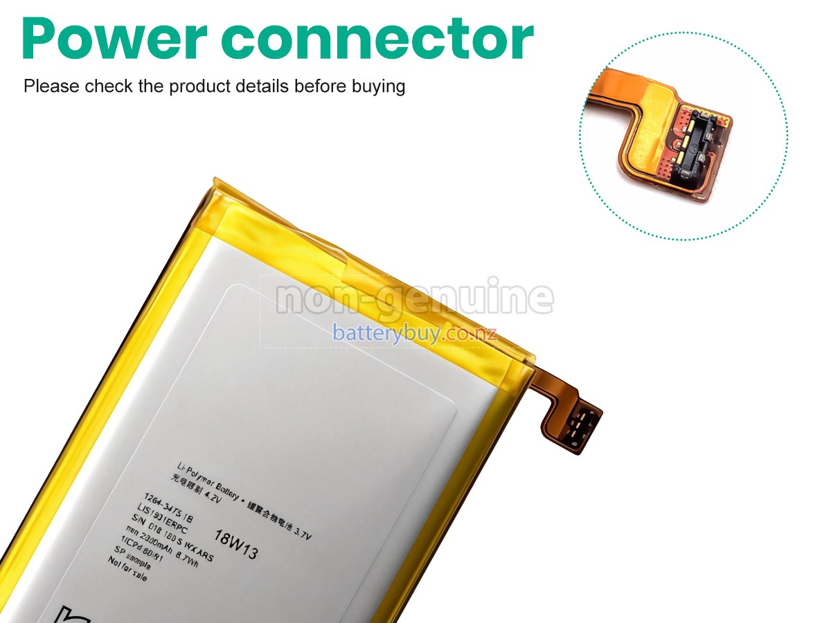 replacement Sony LIS1501ERPC battery
