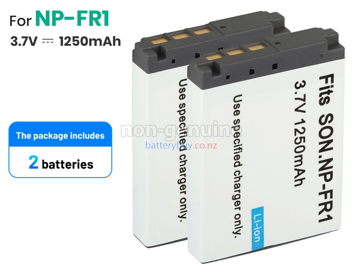 replacement Sony NP-FR1 battery