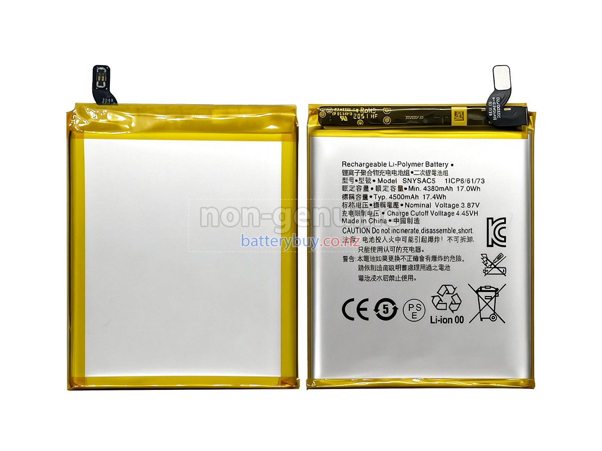 replacement Sony SNYSAC5 battery
