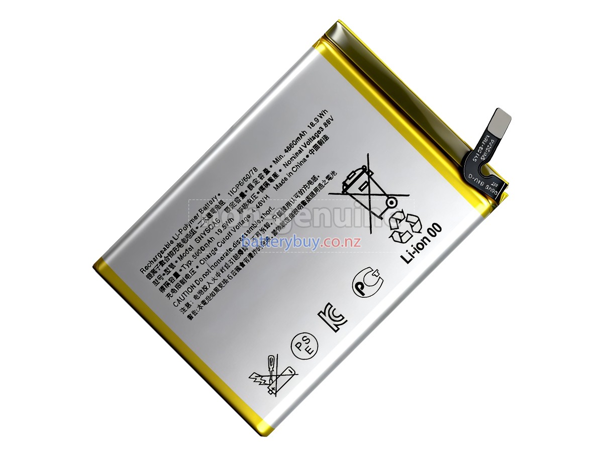 replacement Sony SNYSCA6 battery