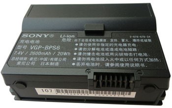 5200mAh Sony VAIO VGN-UX90 Battery Replacement