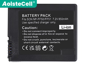 Battery for Sony NP-FF51S