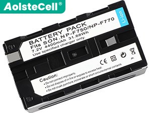 Battery for Sony np-f750
