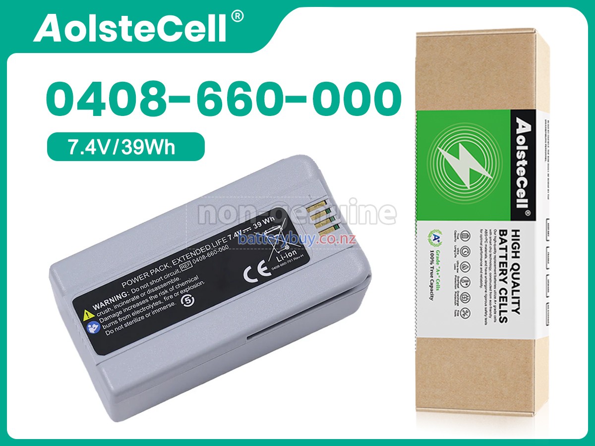 replacement Stryker 0408-655-00 battery