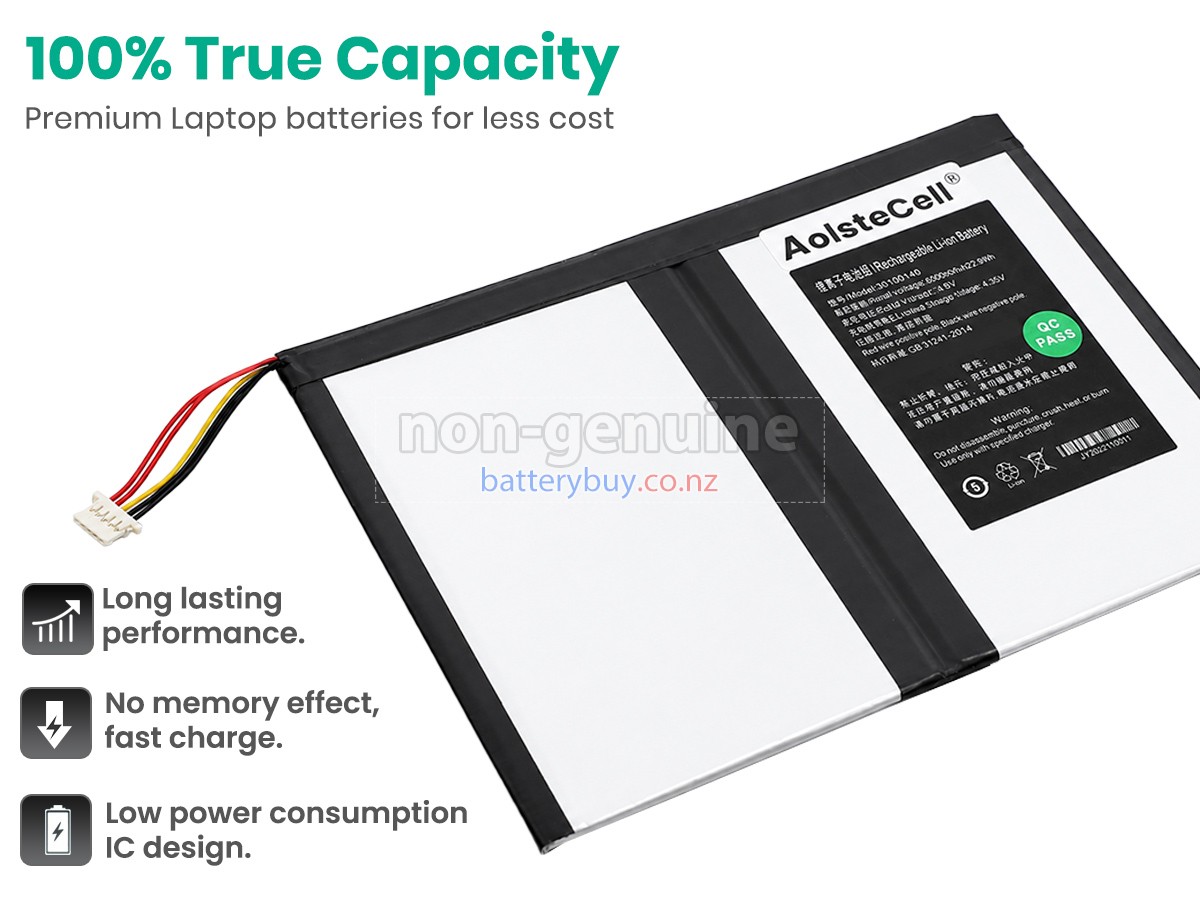 replacement Teclast 30100140 battery