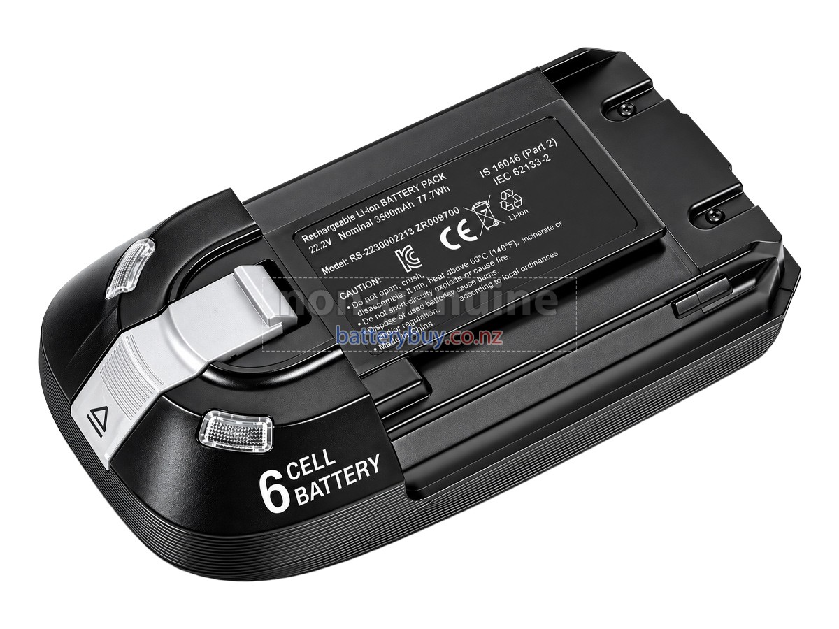 replacement Tefal ZR009700 battery