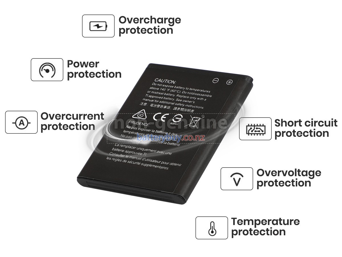 replacement Texas Instruments 3.7L1200SPB battery