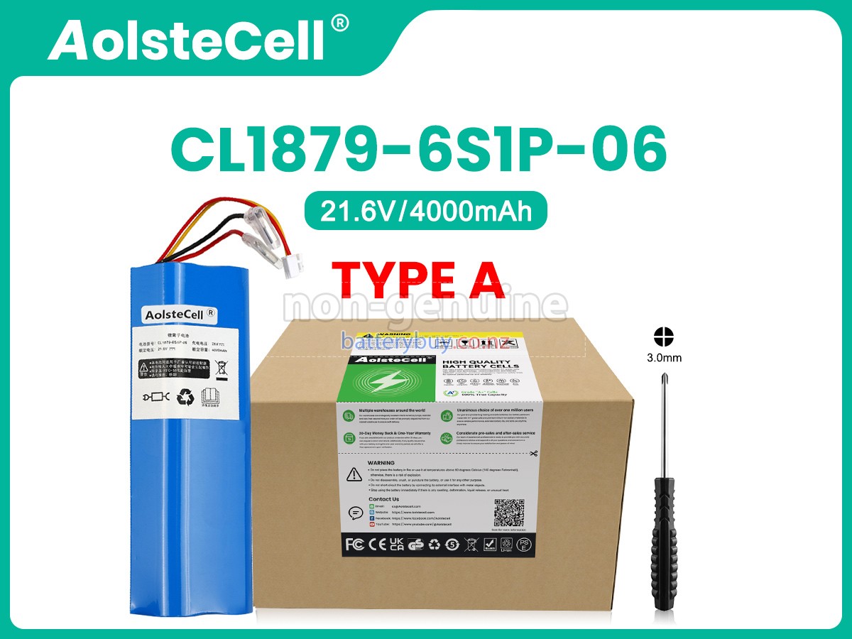 replacement Tineco FW040500US battery