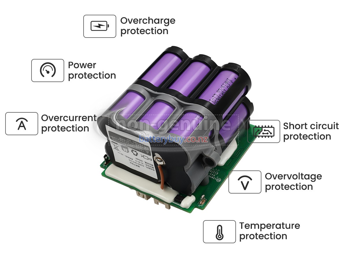 replacement Tineco FLOOR ONE 2.0 SLIM battery