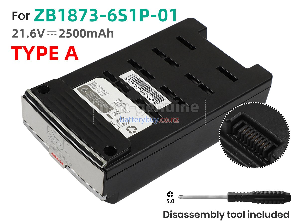 replacement Tineco ZB1873-6S1P-0 battery