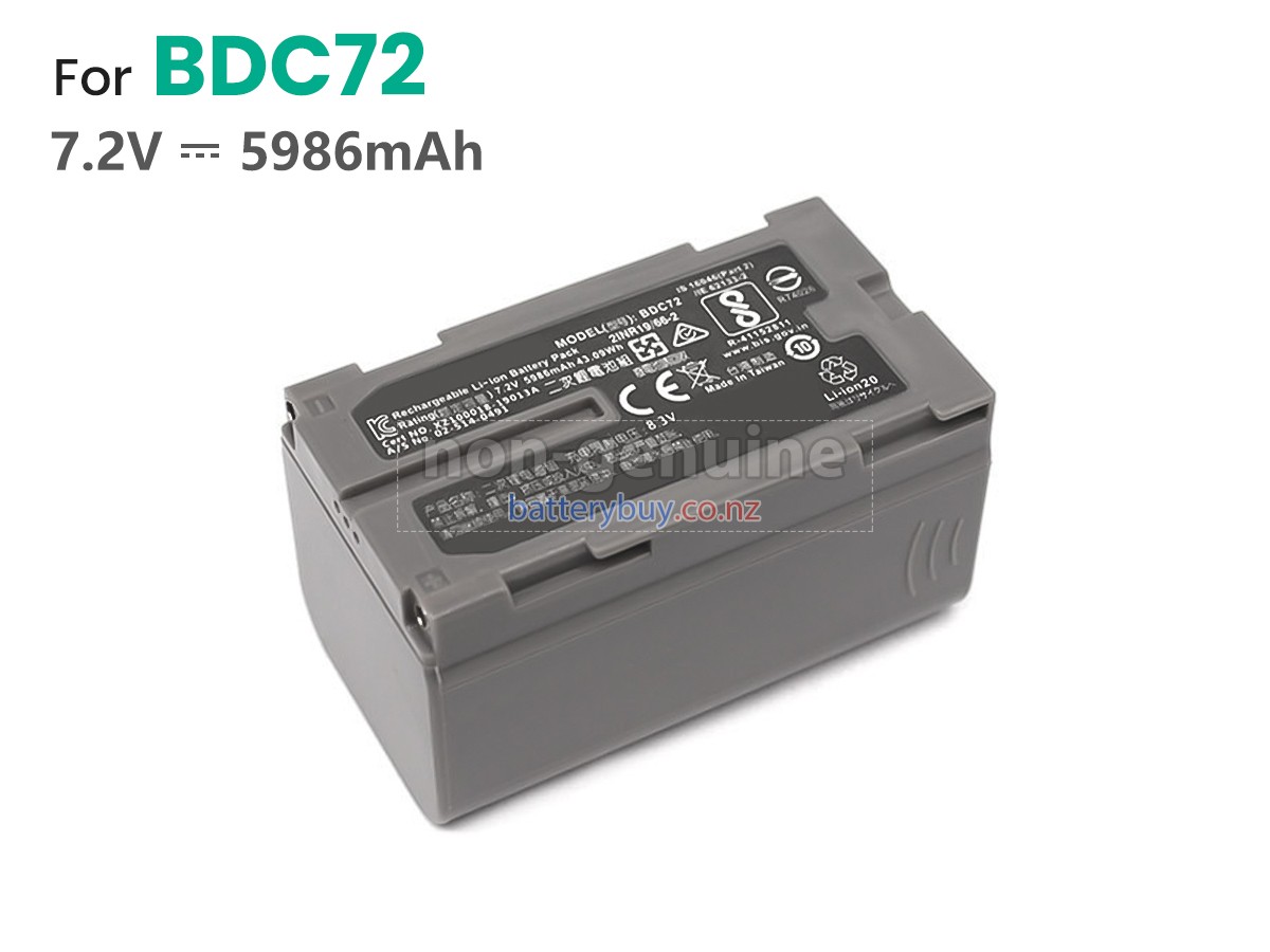replacement Topcon SOKKIA CX battery
