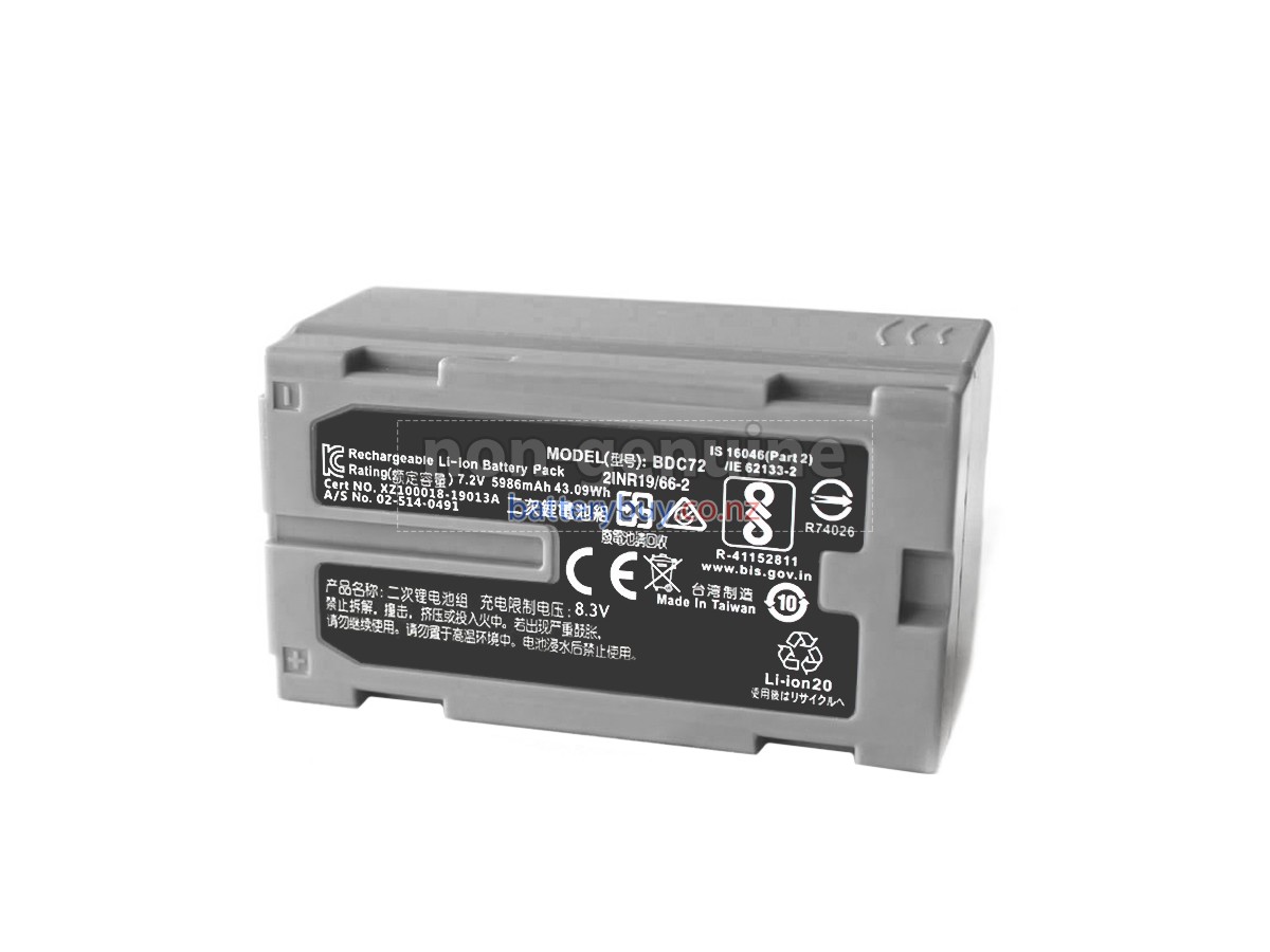 replacement Topcon SOKKIA CX battery