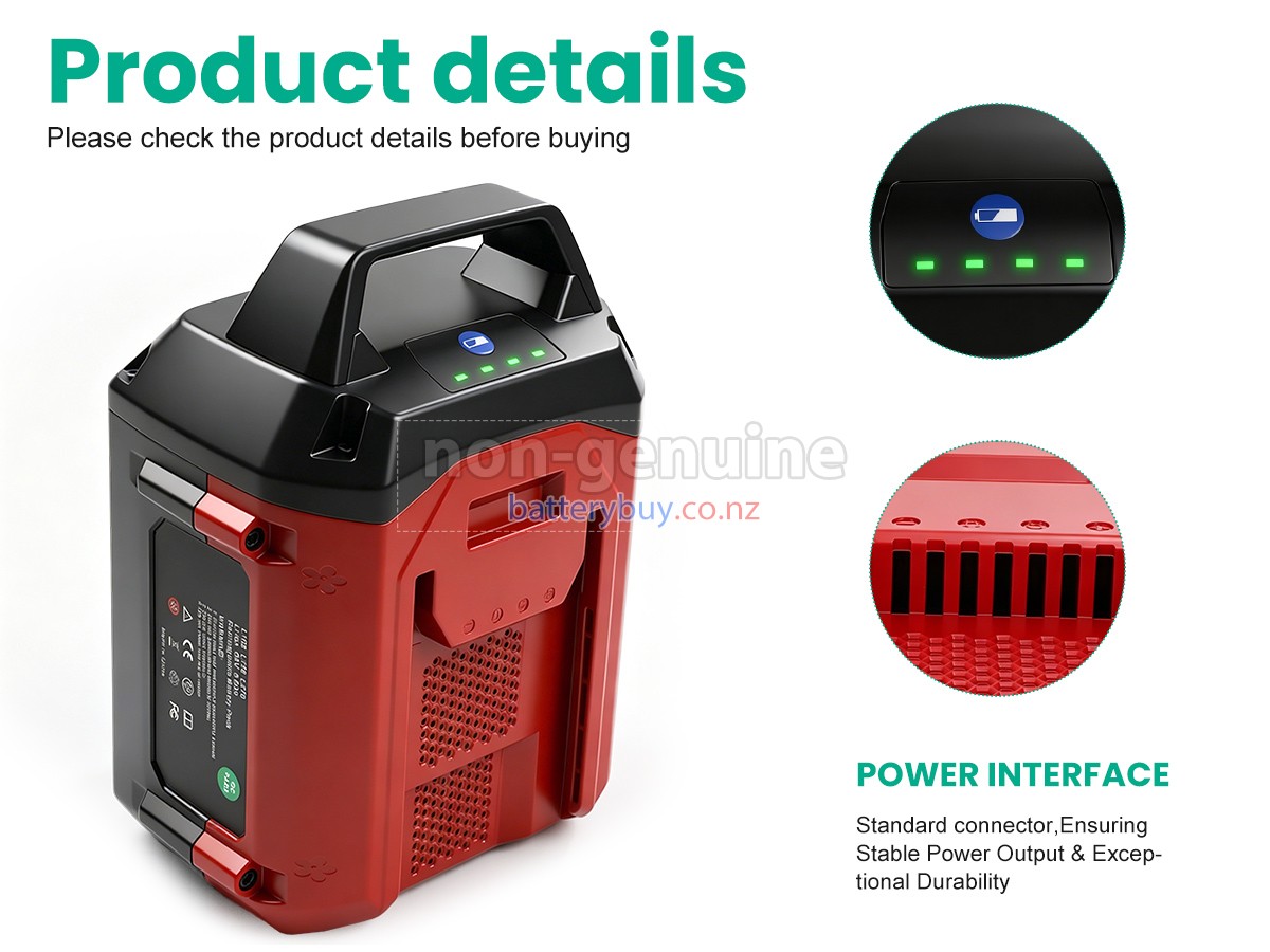 replacement Toro 51833T battery