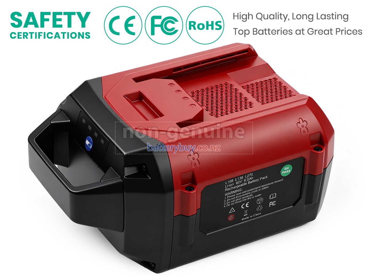 replacement Toro 51833T battery
