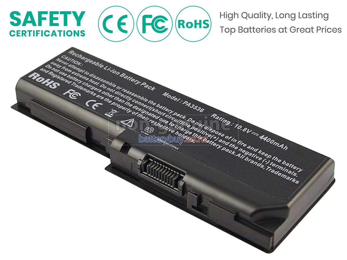 replacement Toshiba Satellite P200-139 battery