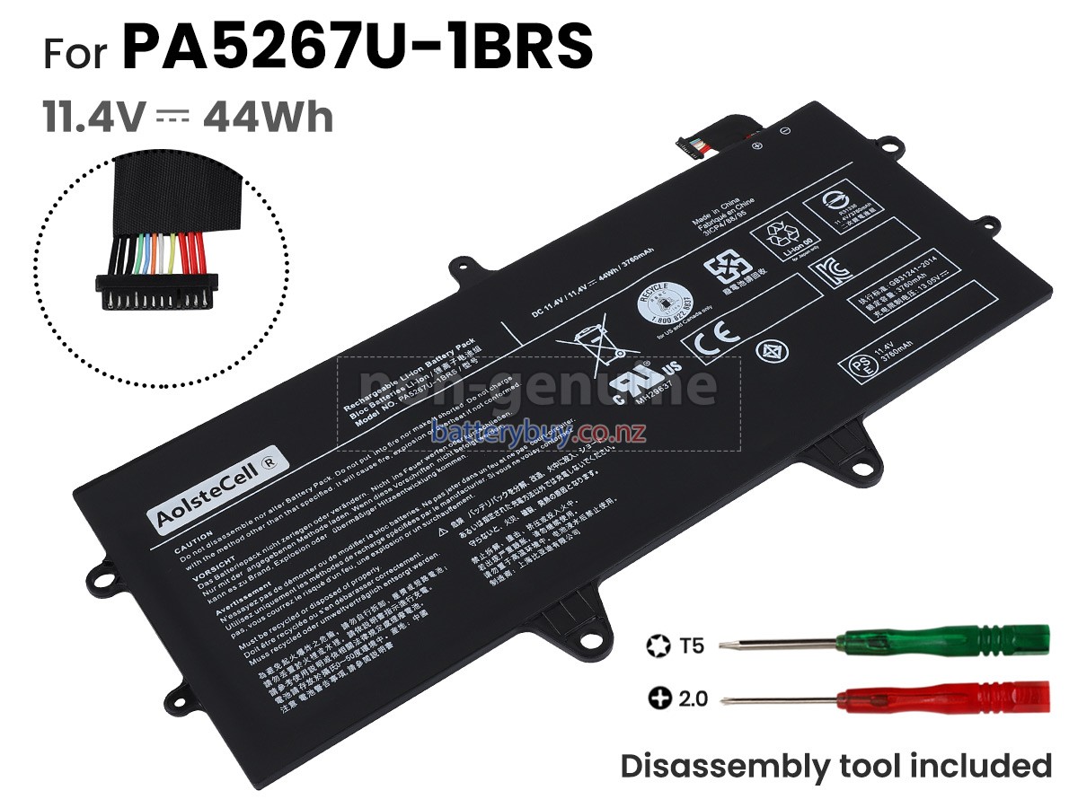 replacement Toshiba PRT12U-00R002 battery