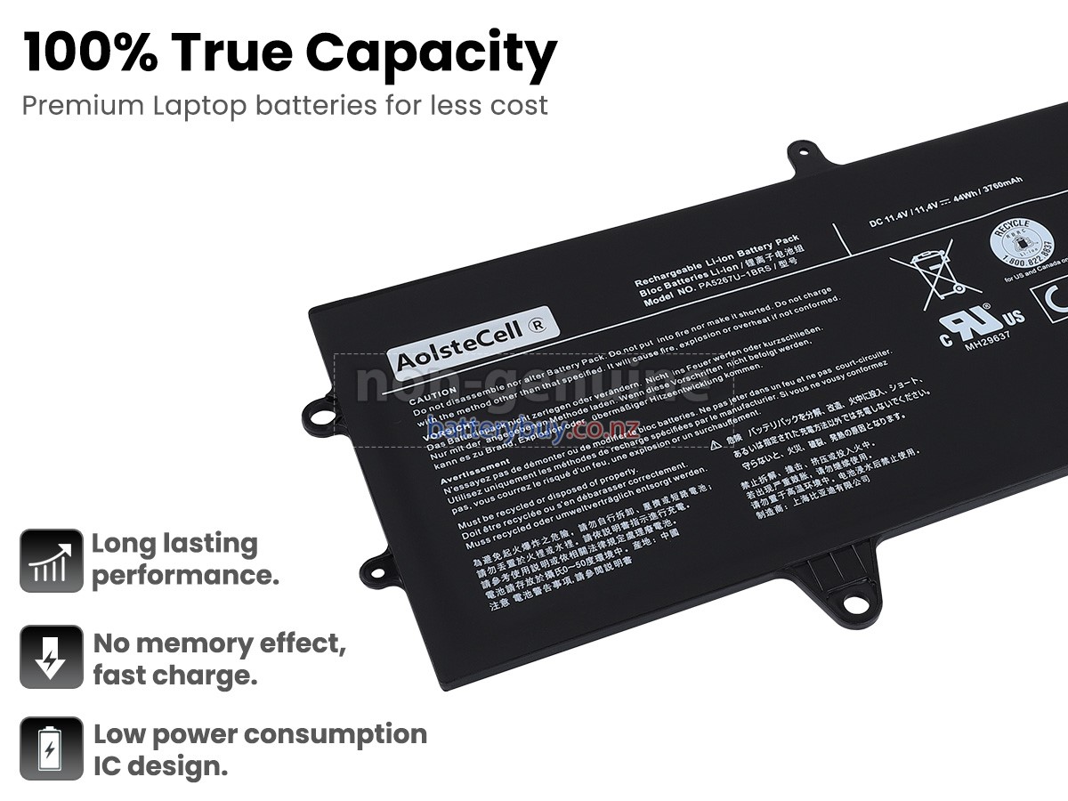 replacement Toshiba Portege X20W-D-14G battery