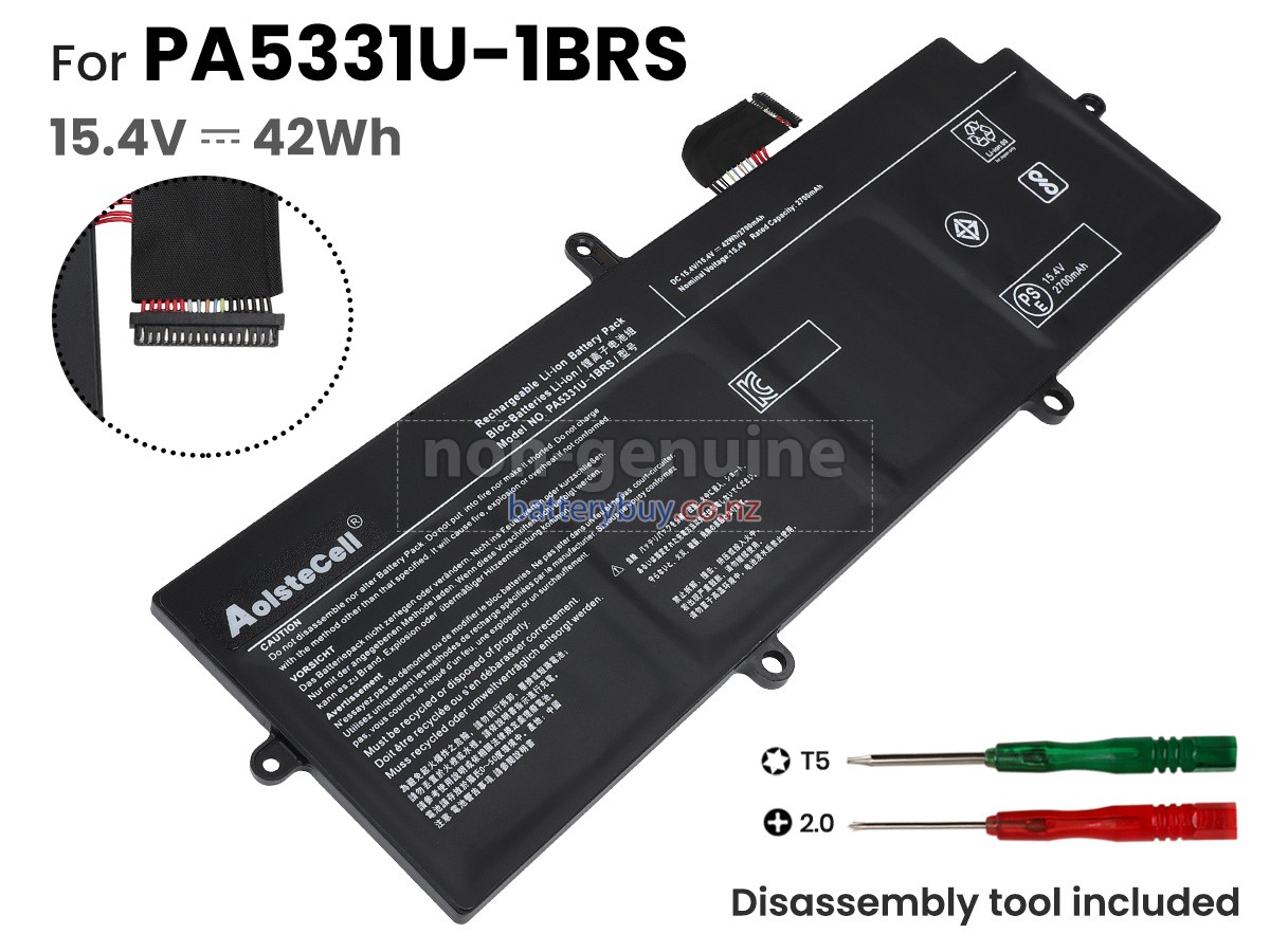 replacement Toshiba Dynabook Portege A30-E-174 battery