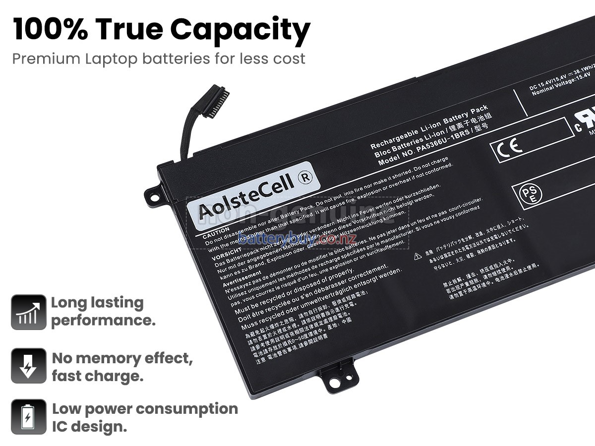 replacement Toshiba Dynabook Satellite Pro L50-G-13Z battery